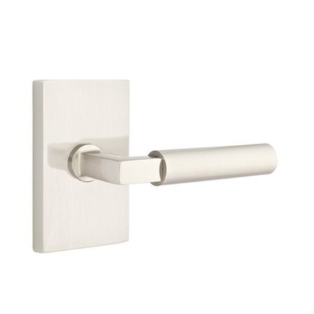 Emtek Hercules Lever Right Hand 2-3/8 in Backset Privacy for 1-1/4 in to 2 in Door 5212HECUS15RH